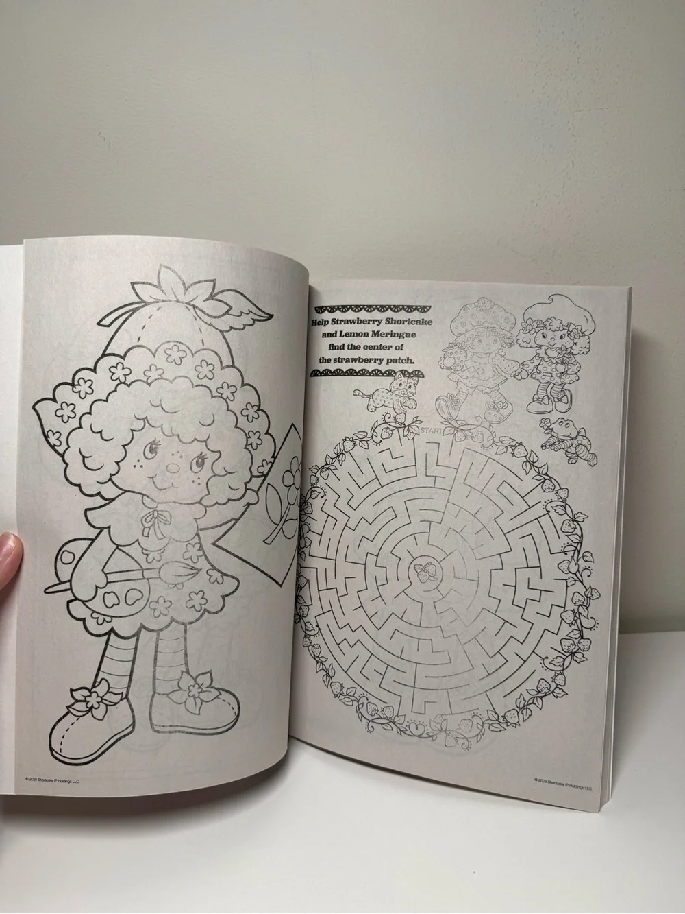 Strawberry Shortcake Coloring & Activity Book Berry Cute
